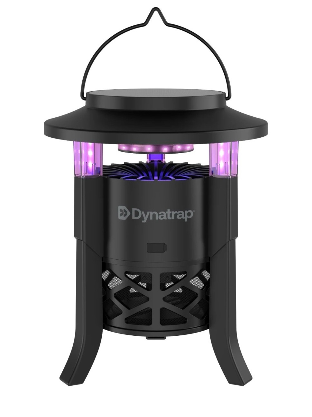 Black Outdoor Bug Trap with Flickering Flame Light - Picture 3 of 8